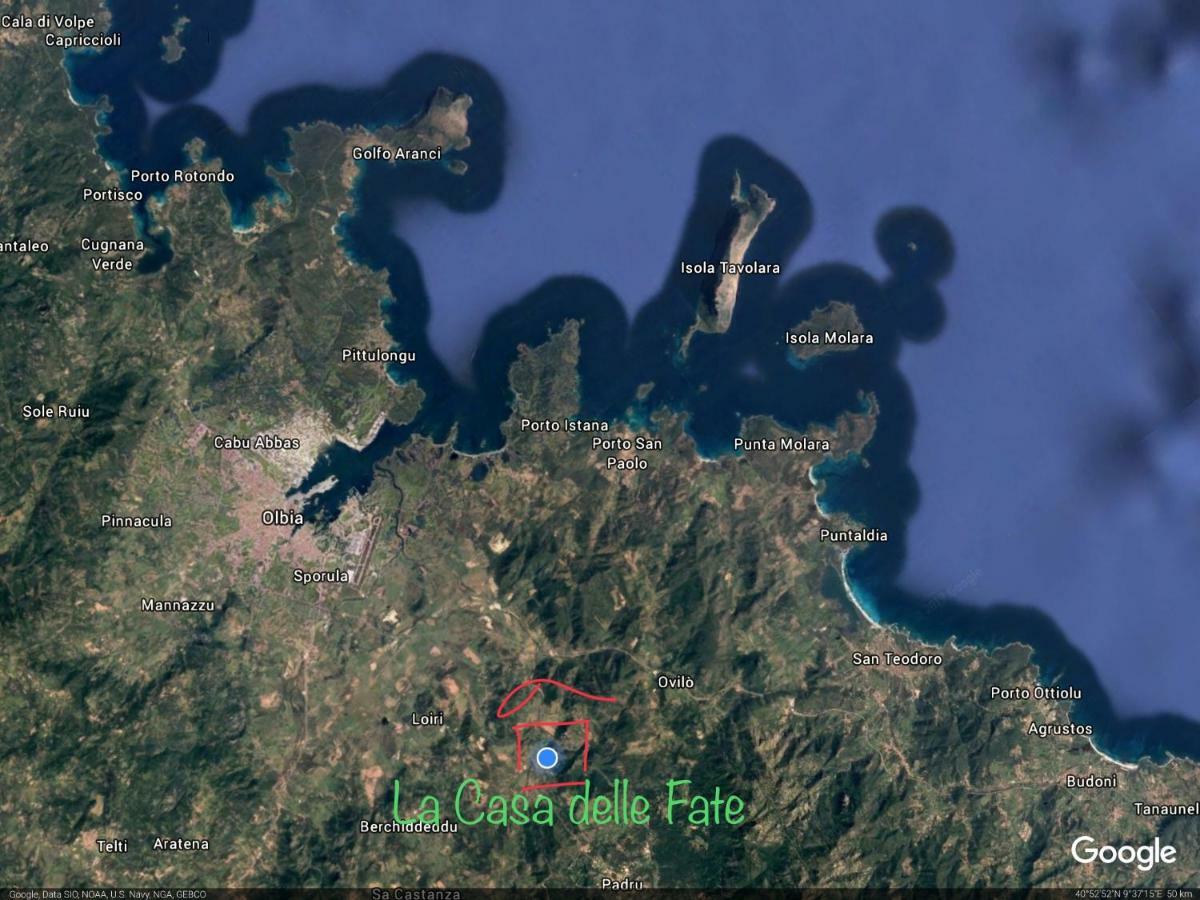 命运之屋住宿加早餐旅馆 Loiri Porto San Paolo 外观 照片